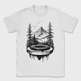 Nature Turntable, Tricou Barbati (Unisex)