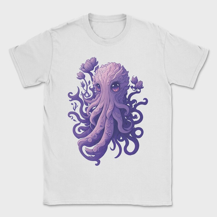 Mystical Octopus, Tricou Barbati (Unisex)