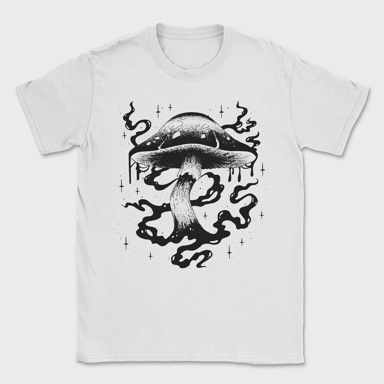 Mystical Mushroom Tote, Tricou Barbati (Unisex)
