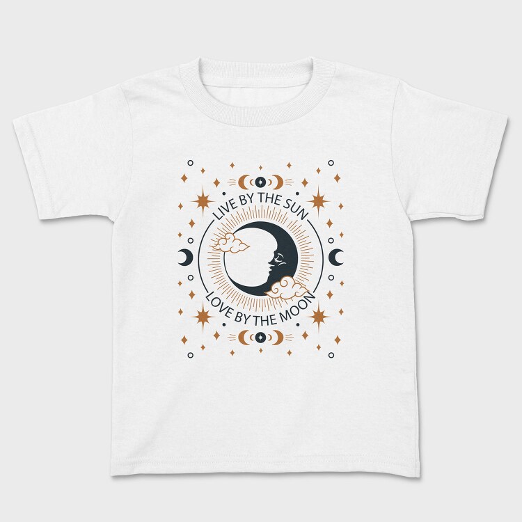 Mystical Moon Love Quote Tote, Tricou Copii