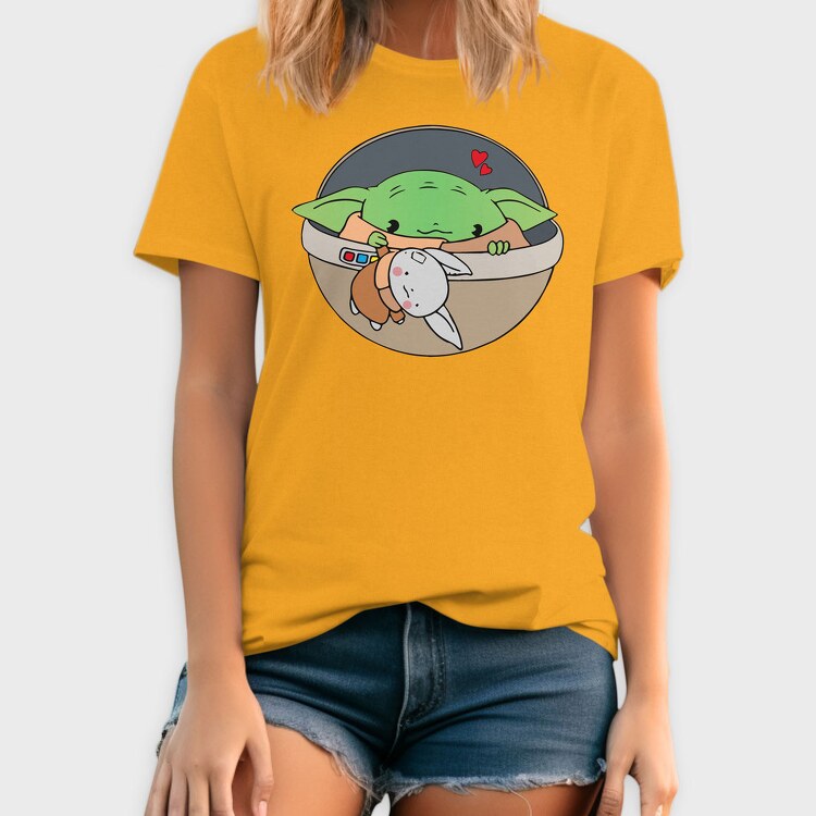 Baby Yoda 21, Tricou Barbati (Unisex)