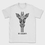 Giraffe Illustration, Tricou Barbati (Unisex)
