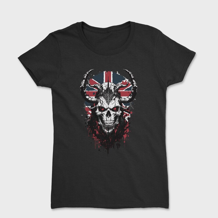 Union Jack Skull, Tricou Femei