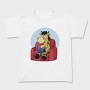 Giraffe Reading In Couch Jiraffe, Tricou Copii