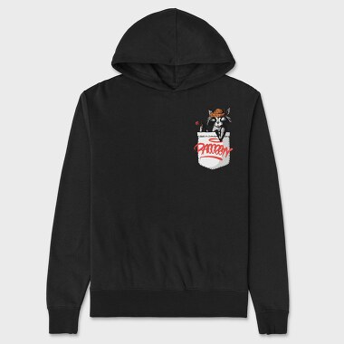 Raccoon Pocket, Hanorac Oversize Barbati (Unisex)