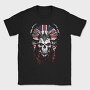 Union Jack Skull, Tricou Barbati (Unisex)