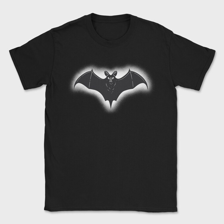 Goth Bat Highlighted Glowing, Tricou Barbati (Unisex)