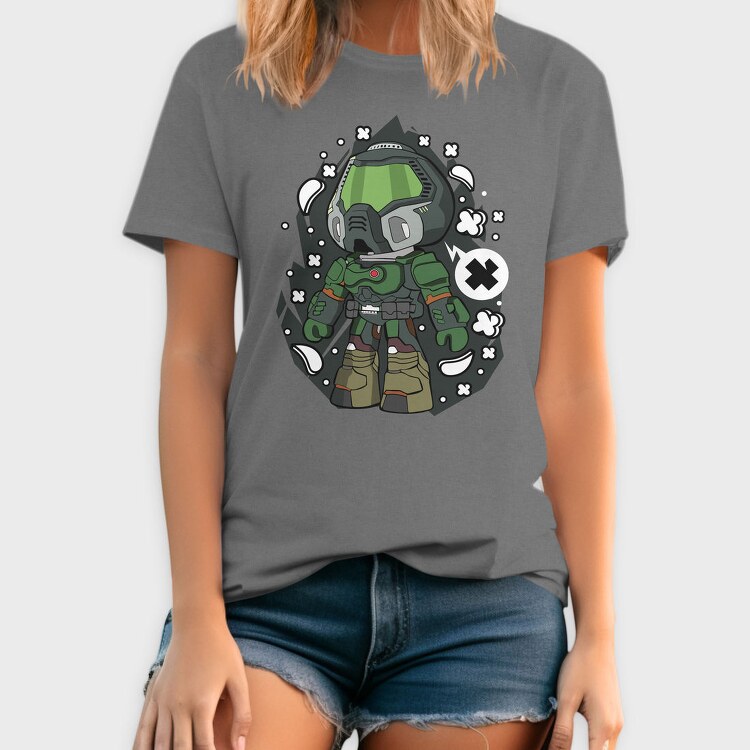 Cyberpunk Soldier, Tricou Barbati (Unisex)
