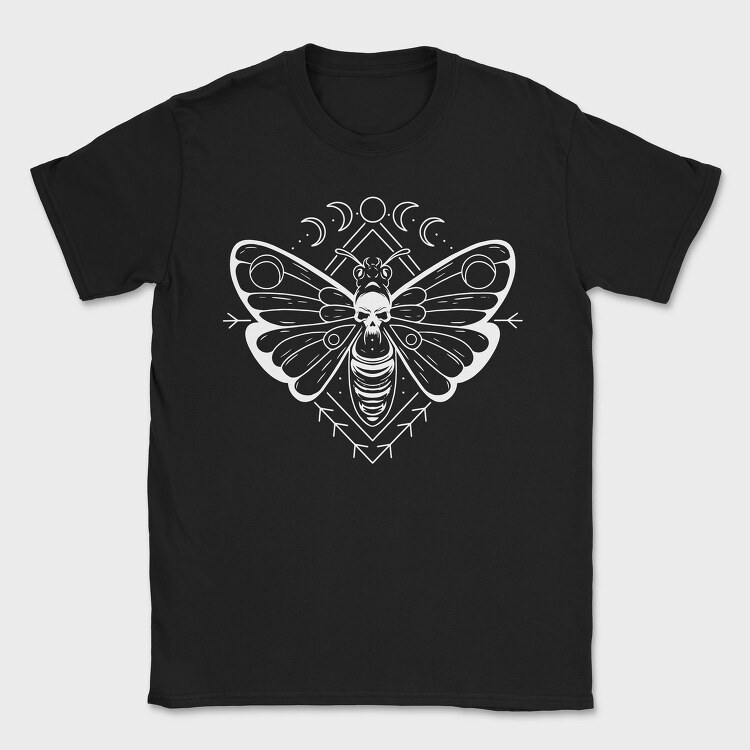 Goth Night Moth Death, Tricou Barbati (Unisex)