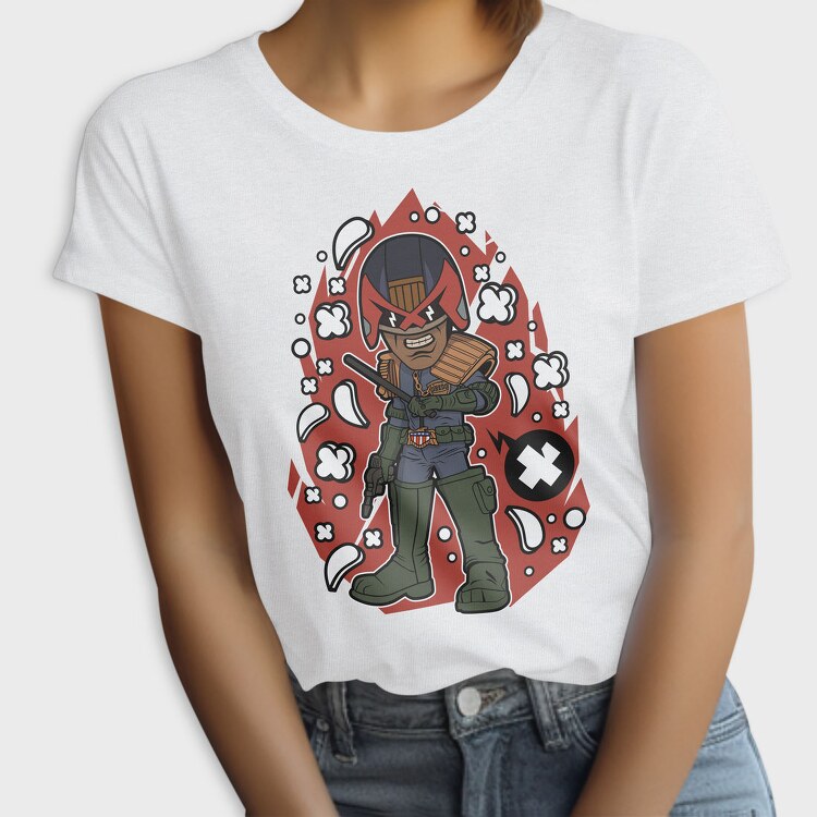 Judge Dredd Revolution, Tricou Femei
