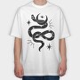 Mystic Snake Tote, Tricou Oversize Barbati (Unisex)