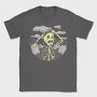 Graveyard Skeleton Unhappy Squeleton In A, Tricou Barbati (Unisex)