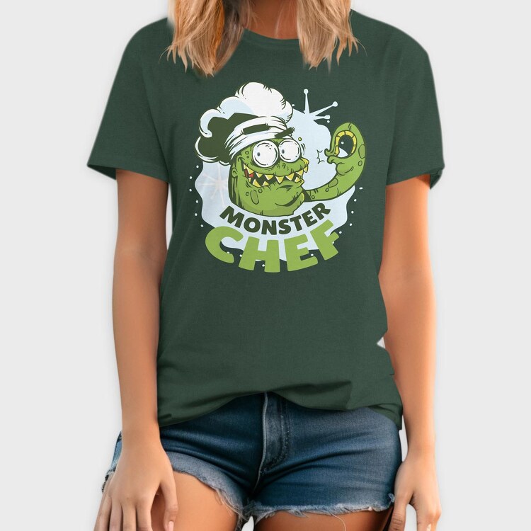 Monster Chef, Tricou Barbati (Unisex)