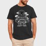 Cyberpunk Warrior 1, Tricou Barbati (Unisex)