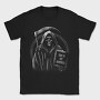 Grim Reaper Humor Sign, Tricou Barbati (Unisex)