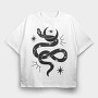 Mystic Snake Tote, Tricou Oversize Barbati (Unisex)