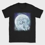 Mystic Horses Full Moon, Tricou Barbati (Unisex)