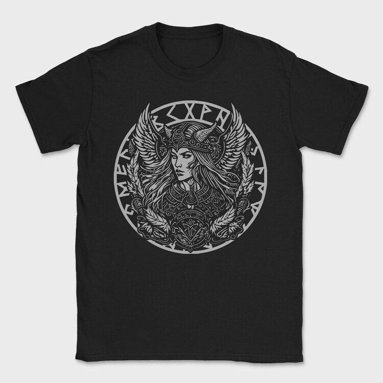 Valkyrie Tribal, Tricou Barbati (Unisex)