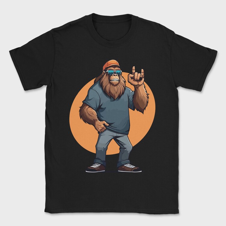 Urban Bigfoot, Tricou Barbati (Unisex)