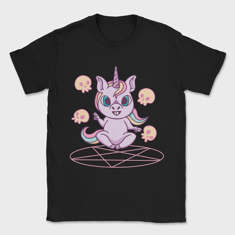 Unicorn Summoning Ritual Summoned, Tricou Barbati (Unisex)