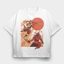 Unicorn Samurai Warriors, Tricou Oversize Barbati (Unisex)