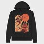 Unicorn Samurai Warriors, Hanorac Oversize Barbati (Unisex)