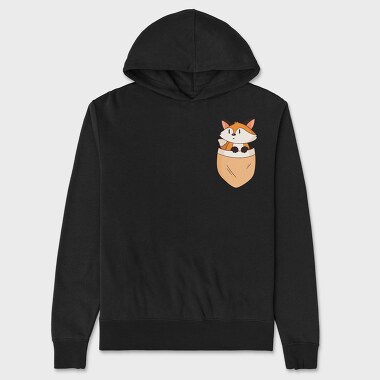 Pocket Fox, Hanorac Oversize Barbati (Unisex)