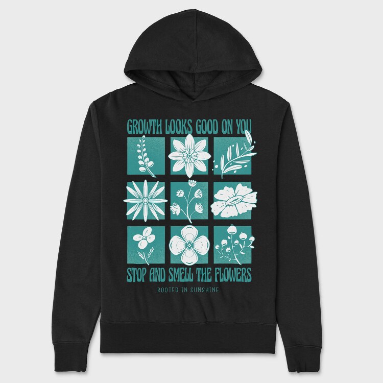 Growth Elements Floral Spring, Hanorac Oversize Barbati (Unisex)