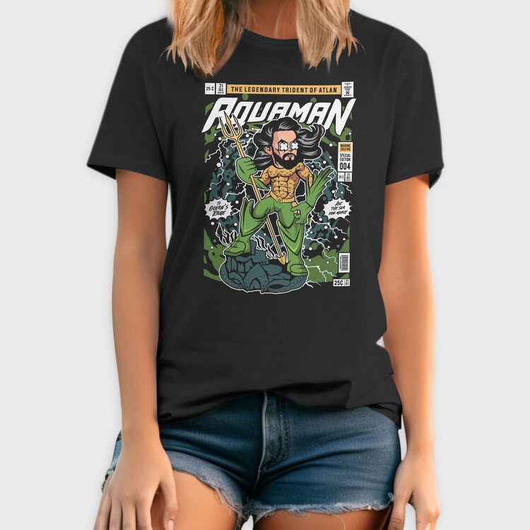 Aquamans Trident, Tricou Barbati (Unisex)