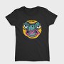 Turtle Animal With Glasses Smart Ass Hell, Tricou Femei
