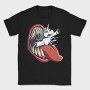 Unicorn And Monster Mouth Eaten, Tricou Barbati (Unisex)
