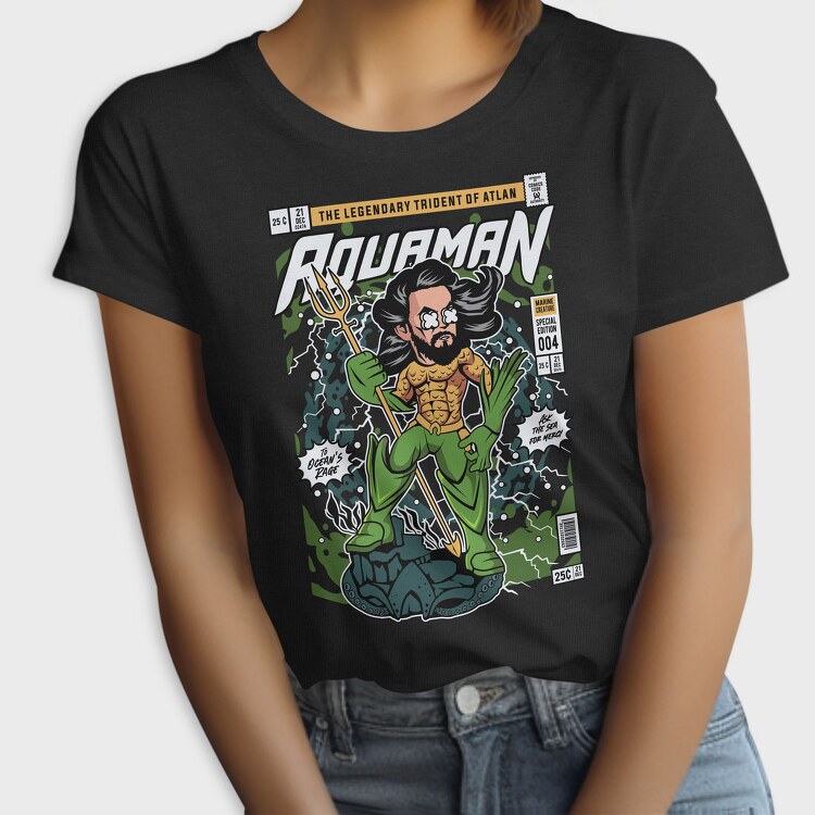 Aquamans Trident, Tricou Femei