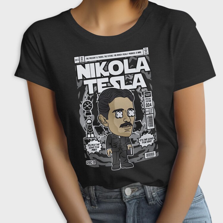 Teslas Future Vision, Tricou Femei