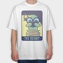 Mysterious Cactus Tarot Cute Cactus 06, Tricou Oversize Barbati (Unisex)