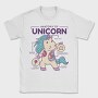 Unicorn Anatomy Chart, Tricou Barbati (Unisex)