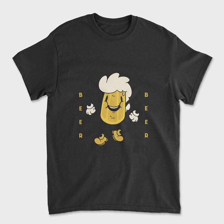 Beer Dancing, Tricou Barbati (Unisex)