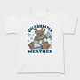 Ugly Sweater Weather Christmas Bear Mug, Tricou Copii