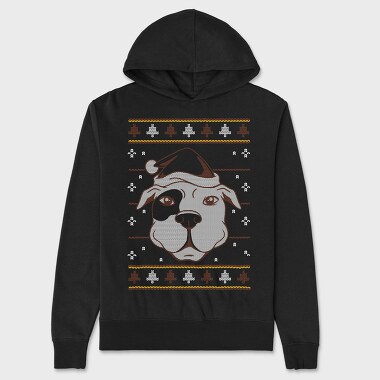 Ugly Sweater Dog, Hanorac Oversize Barbati (Unisex)