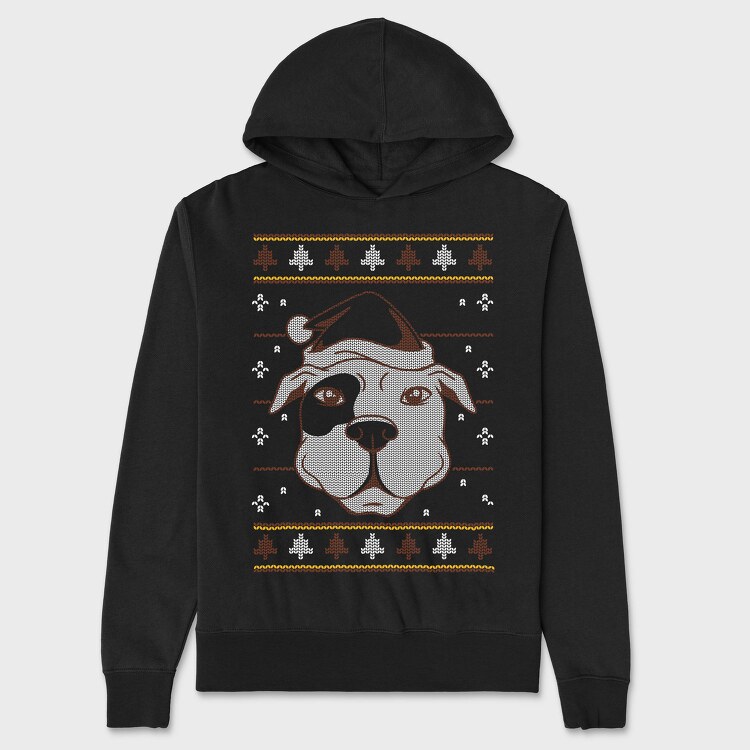 Ugly Sweater Dog, Hanorac Oversize Barbati (Unisex)