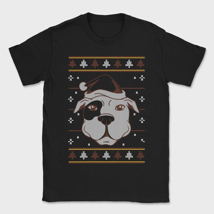 Ugly Sweater Dog, Tricou Barbati (Unisex)