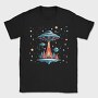 Ufo Christmas Tote, Tricou Barbati (Unisex)