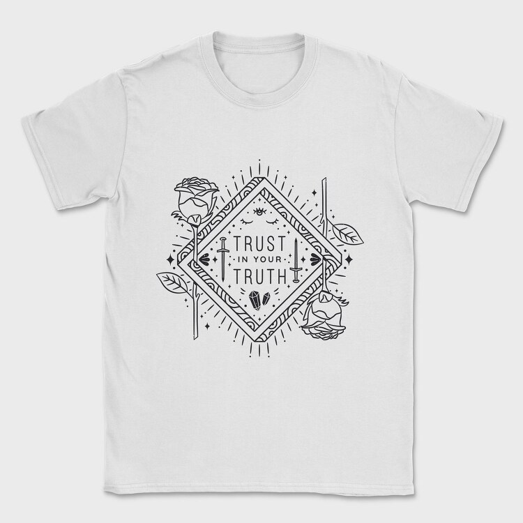 Trust In Your Truth, Tricou Barbati (Unisex)