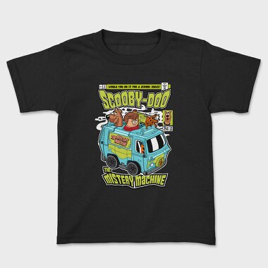 Scooby Doo Mystery Machine, Tricou Copii