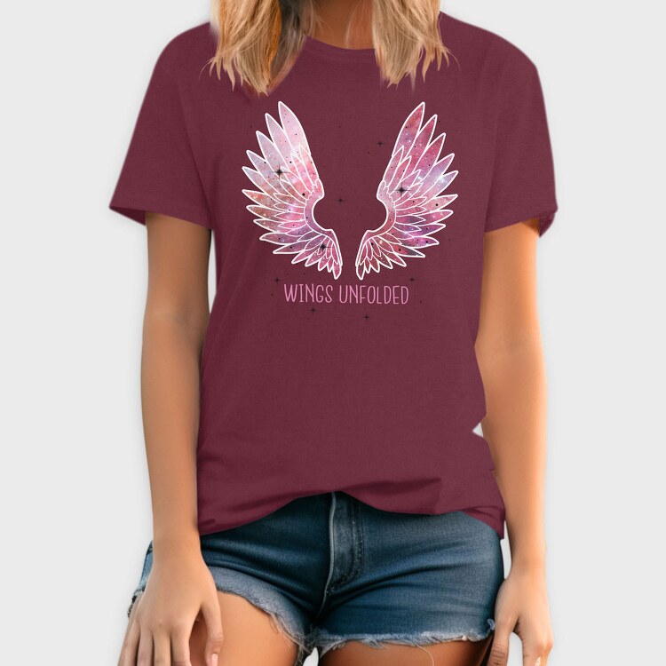 Galaxy Wings, Tricou Barbati (Unisex)