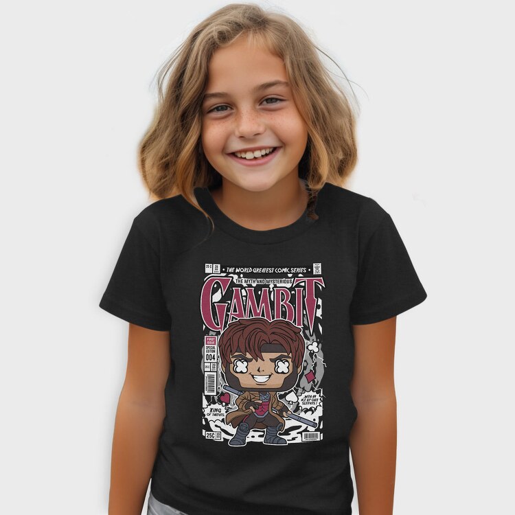 Gambit Comic Chibi, Tricou Copii