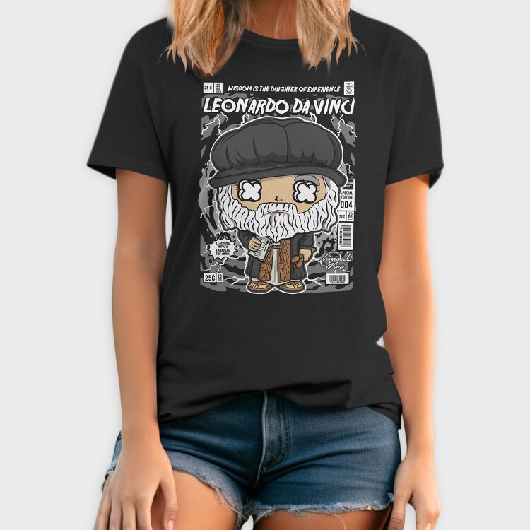 Da Vincis Wisdom, Tricou Barbati (Unisex)