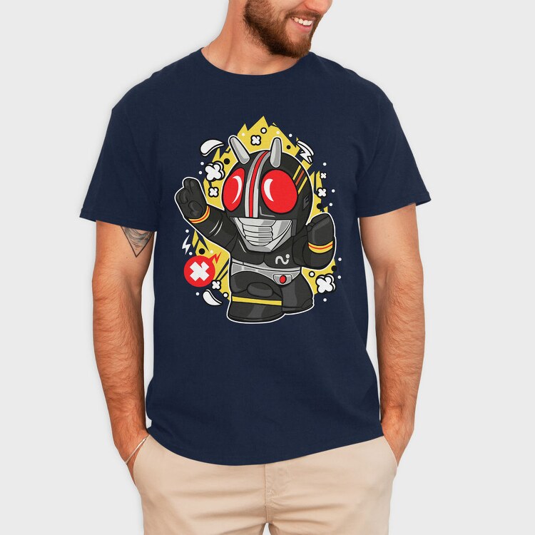 Kamen Rider X, Tricou Barbati (Unisex)