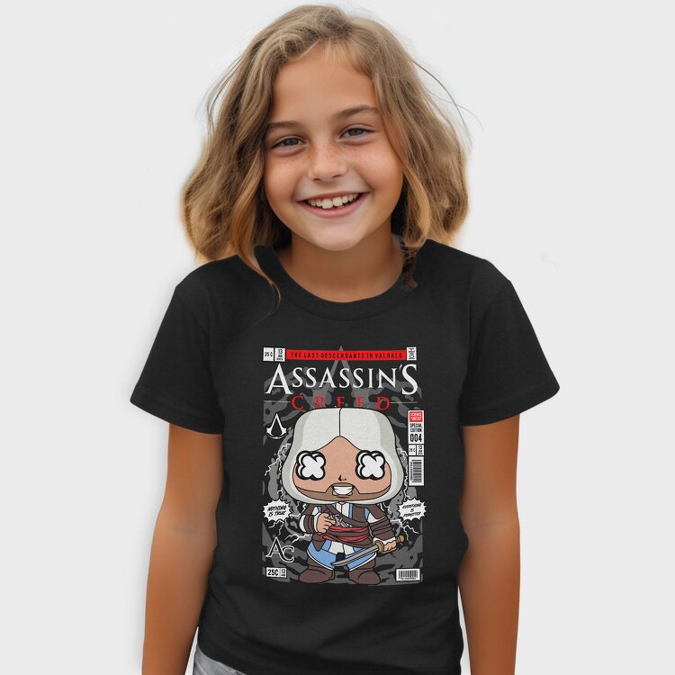 Assassins Creed Pop Art, Tricou Copii