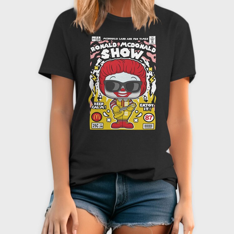 Ronald Cool Mcdonalds, Tricou Barbati (Unisex)