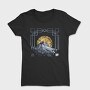 Mountain Landscape Art Deco Tote, Tricou Femei